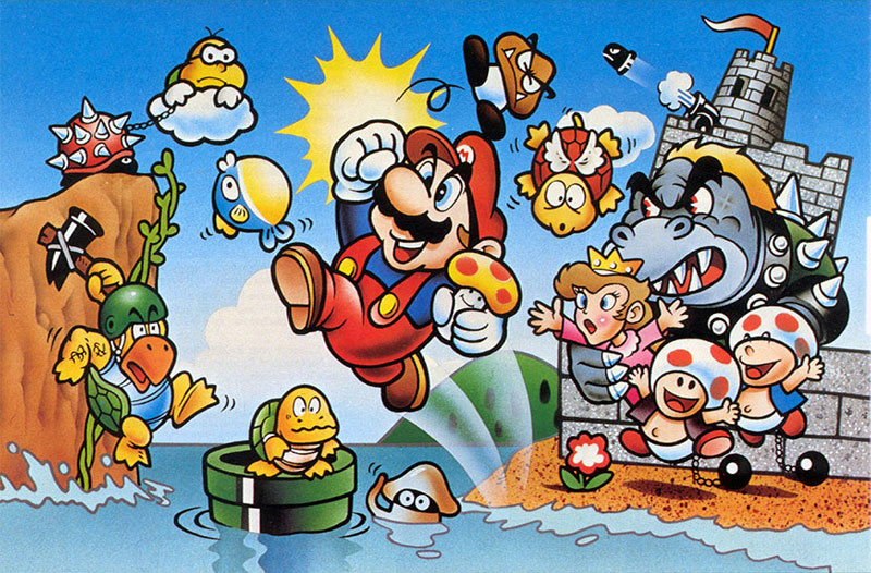 Super Mario World e o meu primeiro start